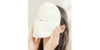 Masque Facial de serviette éponge douce avec trou (2 pièces)